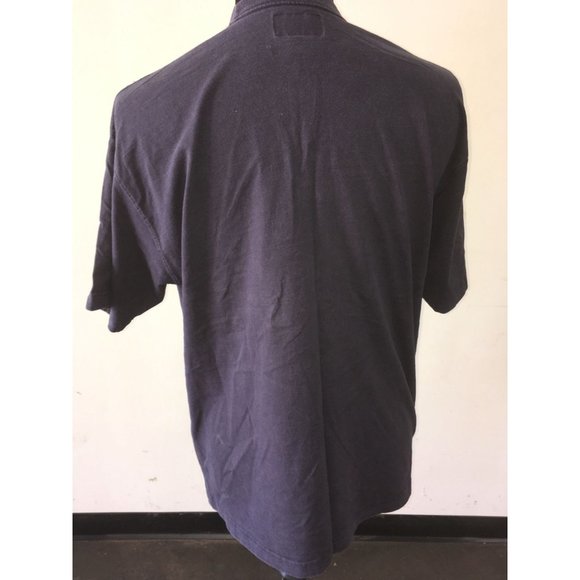 Men's Abercrombie & Fitch Size Large Navy Blue Tee Shirt - Picture 3 of 5